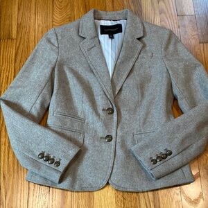 Banana Republic Taupe Tweed Blazer